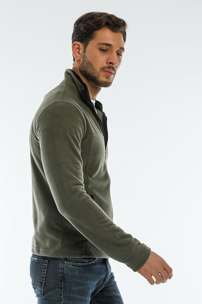 SAFRANO I Men's Fleece Khaki