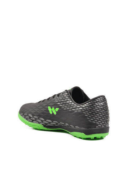 Victor-G Black Men's Astroturf Field Shoes