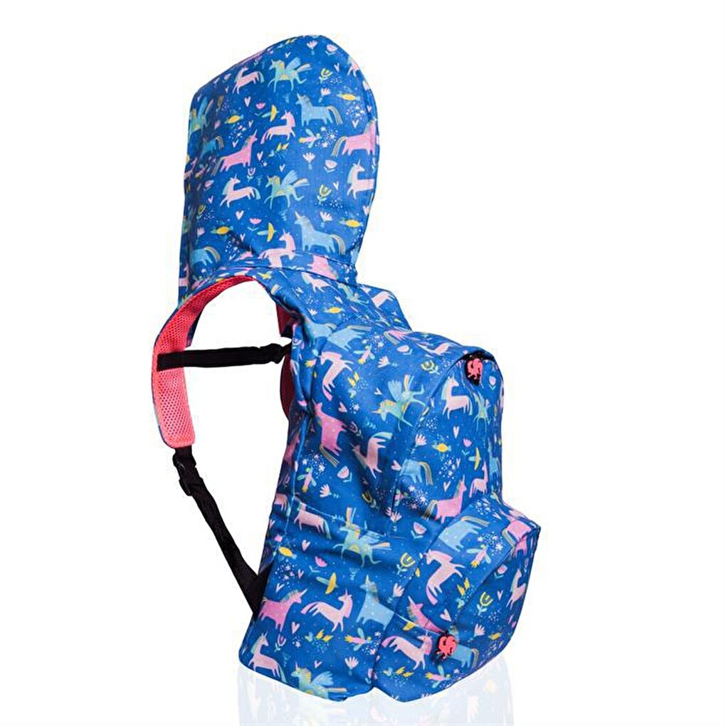 Back to School Unicorn Removable Hooded Backpack