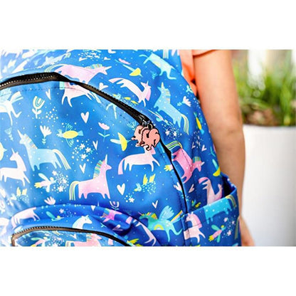 Back to School Unicorn Removable Hooded Backpack