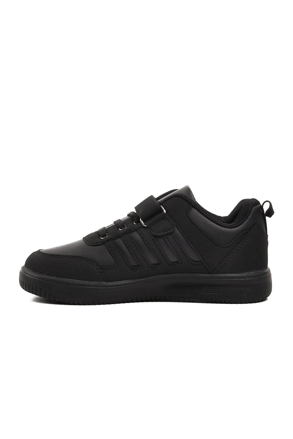 Black-Smoked Velcro Boys Sneaker Mely-F