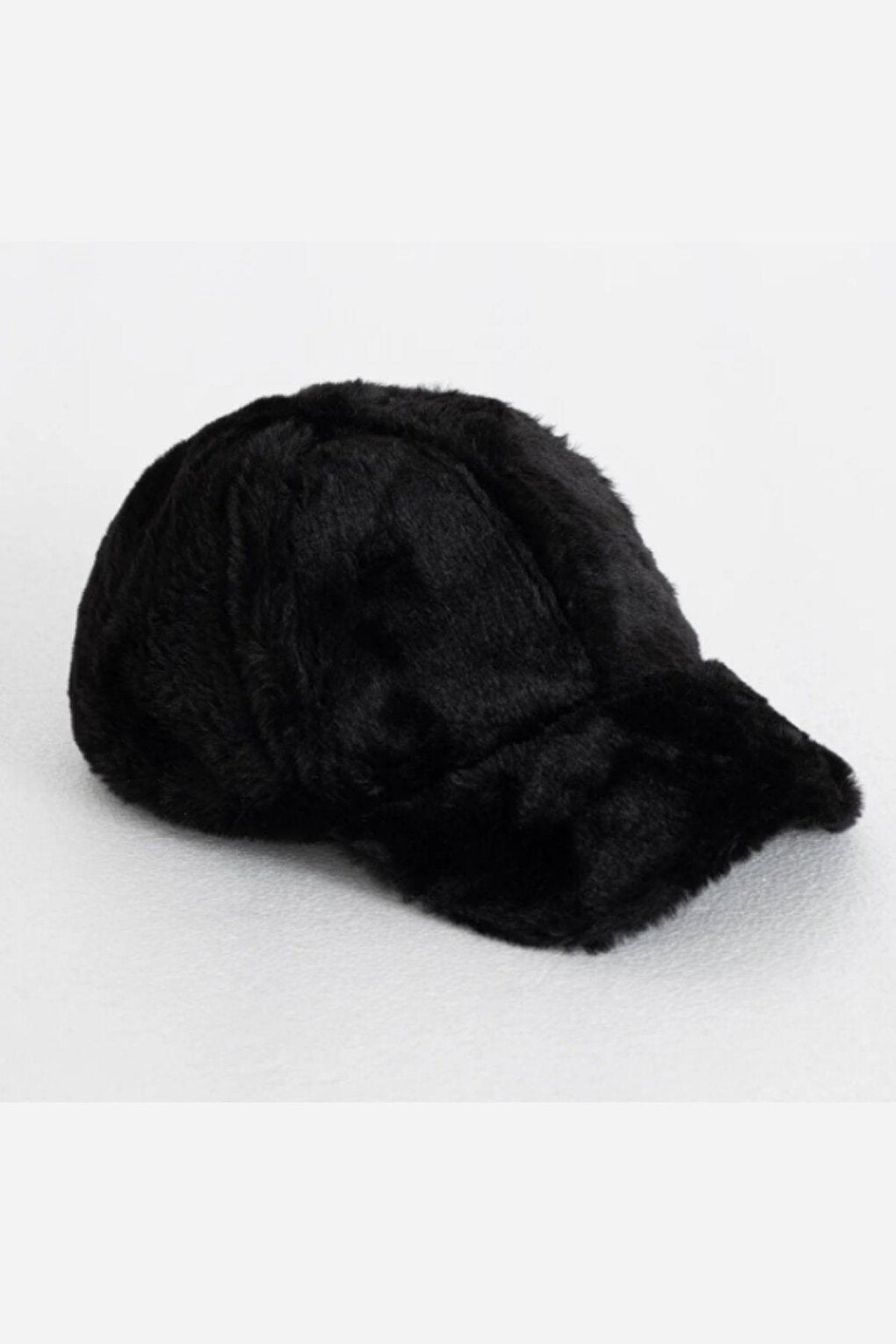 Soft Textured Cap Hat Black - SPK002