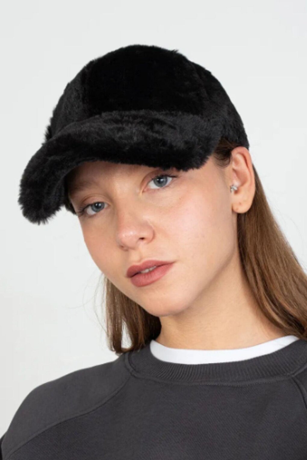 Soft Textured Cap Hat Black - SPK002