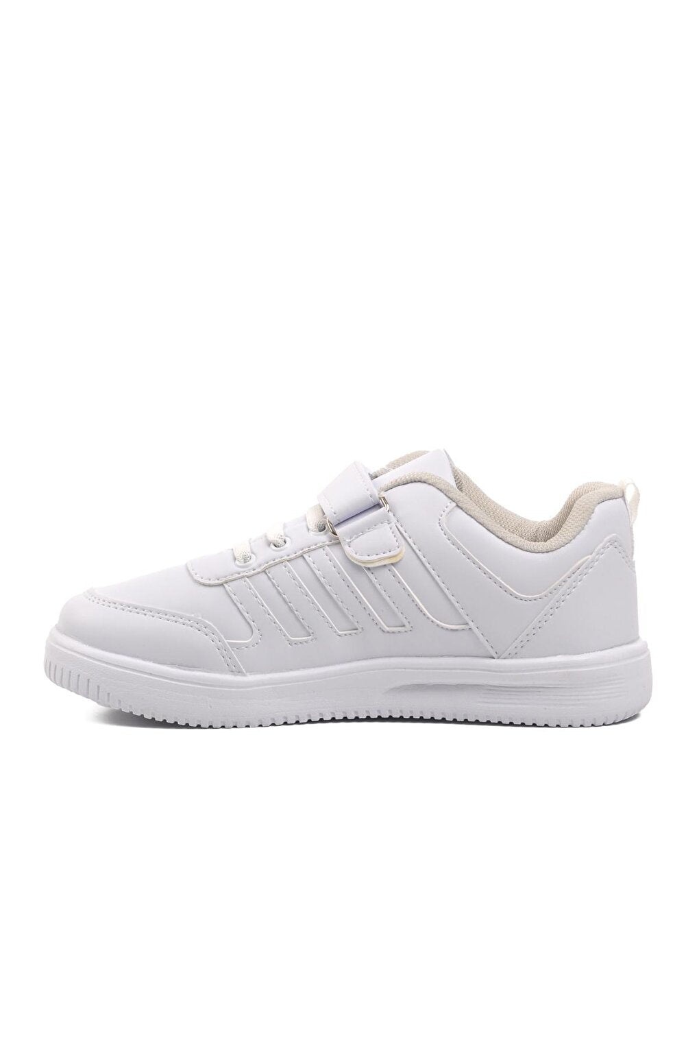 White Velcro Boys Sneaker Mely-F