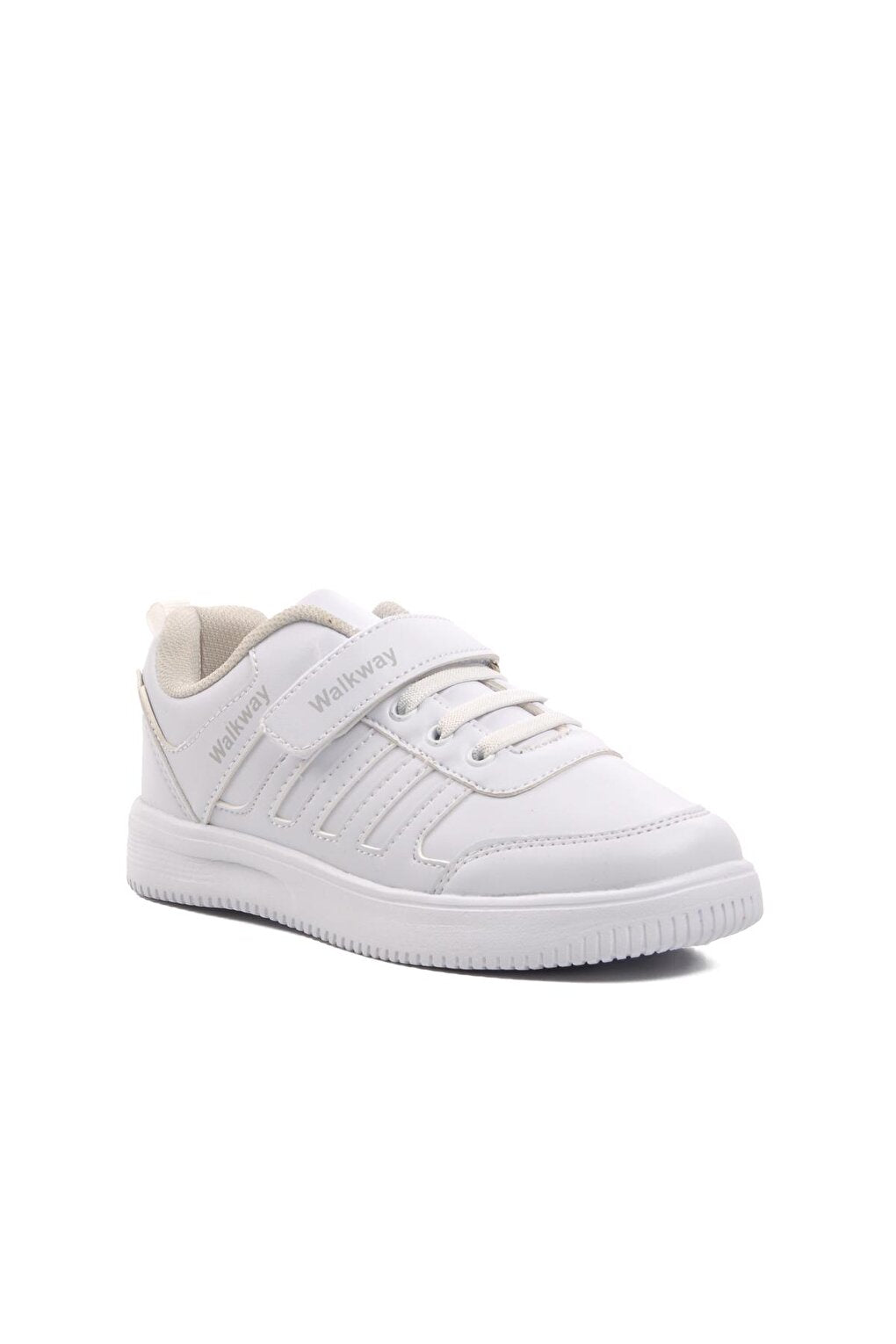 White Velcro Boys Sneaker Mely-F