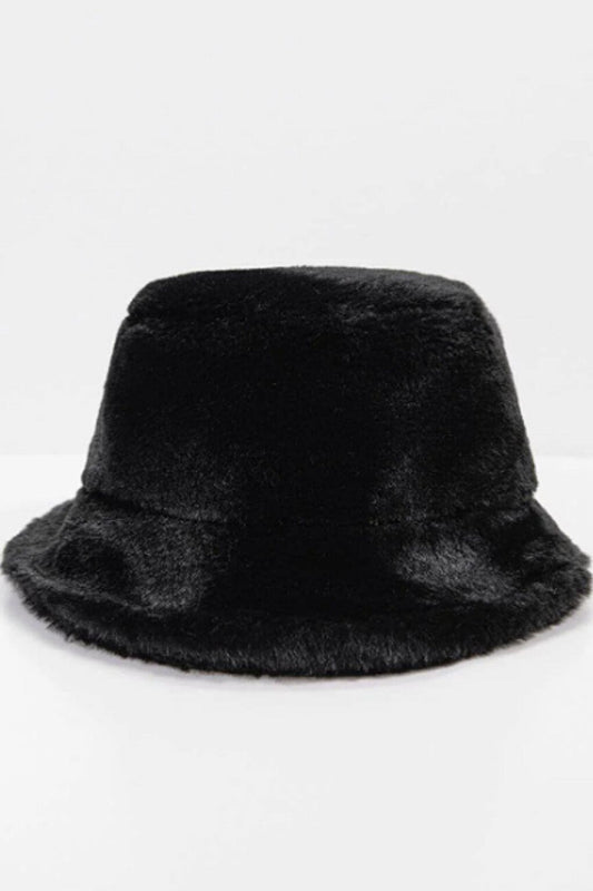 Soft Textured Bucket Hat Black - SPK001