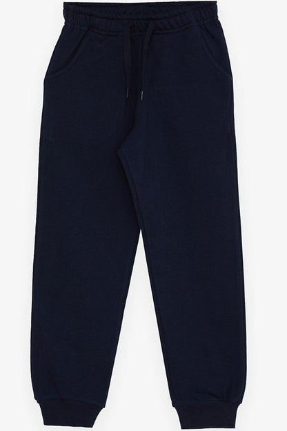 Boy's Sweatpants Navy Blue (Age 7-9)