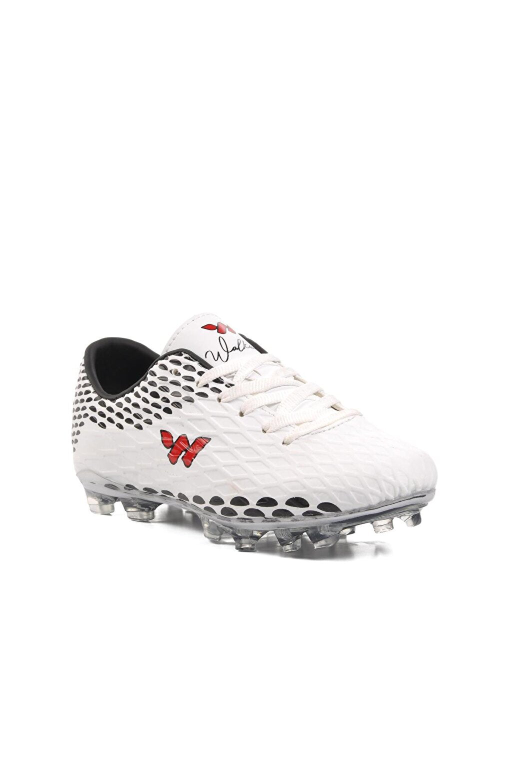 Victor-G White Laced Unisex Cleats