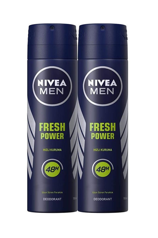 Fresh Power Spray Deodorant 150 ml Men's 2-Piece Advantage Pack