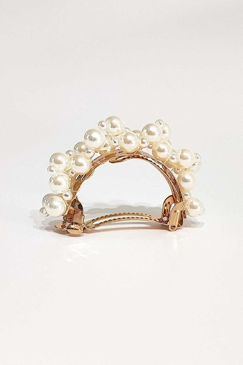 Pearl Wrapped Ponytail Hair Clip