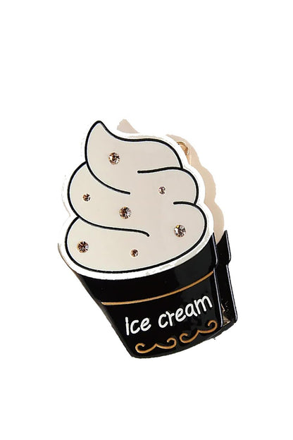 Ice Cream Figured Acesate Luxury Latch Buckle