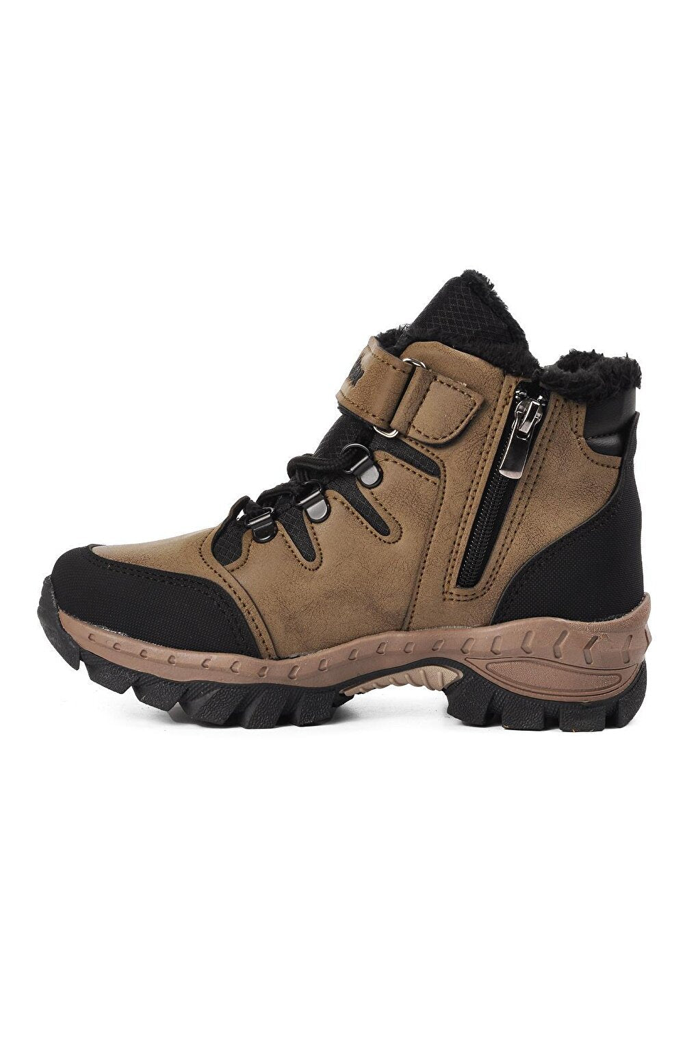 234-F Mink Fur Children's Outdoor Boots