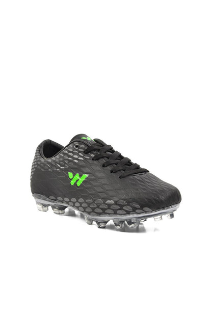 Victor-G Black Men's Football Boots