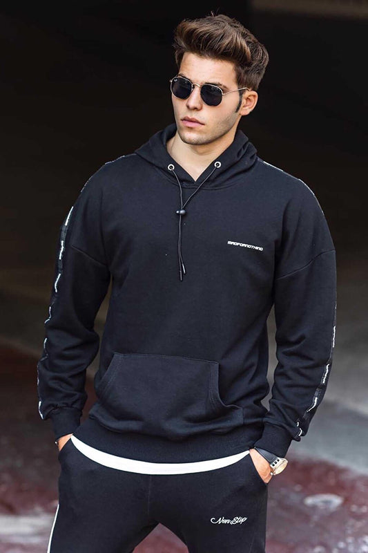 Black Hooded Sweatshirt 4721