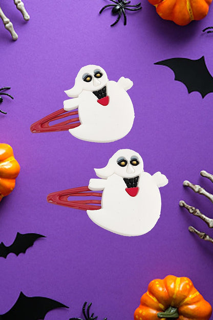 Halloween Hair Clips Pens Set of 2