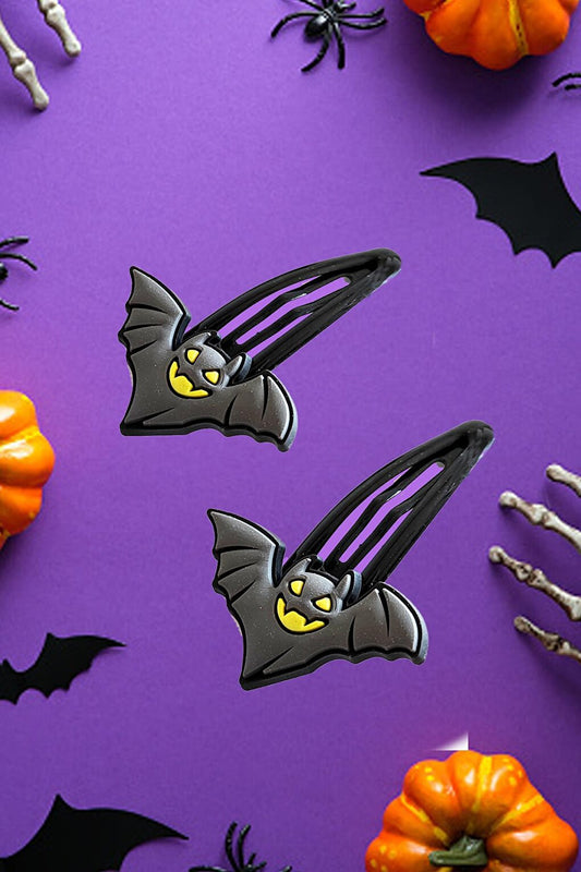 Halloween Hair Clips Pens Set of 2