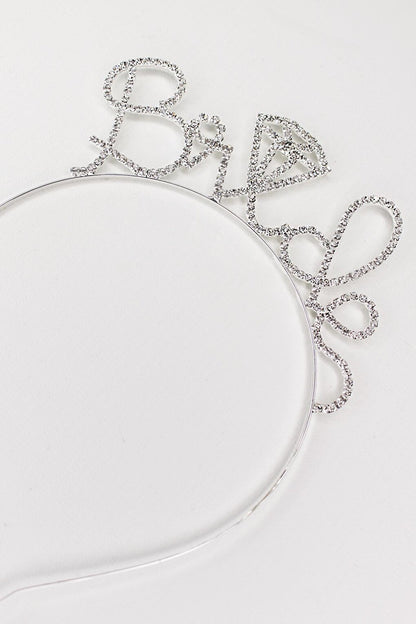 Diamond Bachelorette Bride Bridal Crown