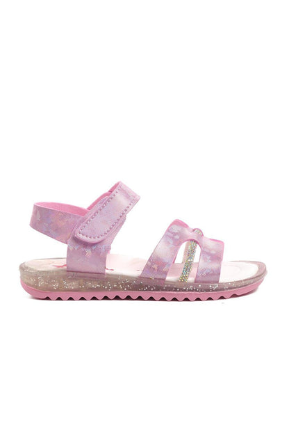 Arz 1000-P Pink Glitter Girls Sandals