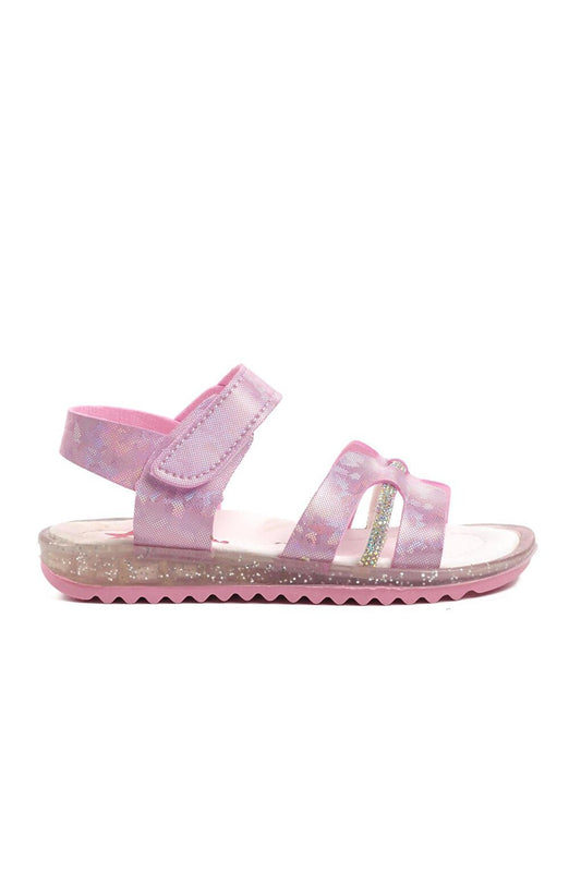 Arz 1000-P Pink Glitter Girls Sandals