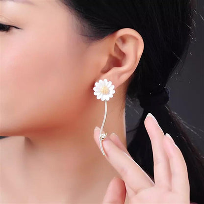 Daisy Asymmetrical Earrings