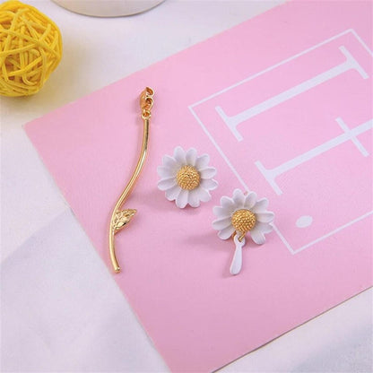 Daisy Asymmetrical Earrings