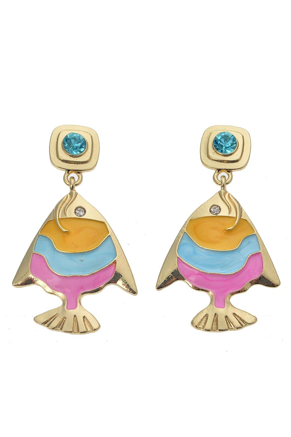 Colorful Fish Earrings