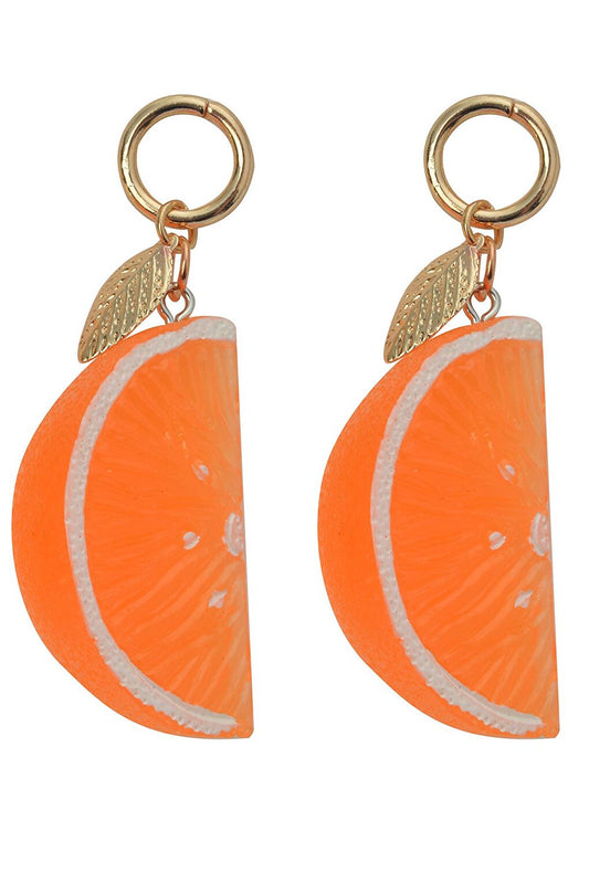 Orange Orange Earring