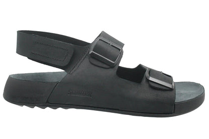 Leather Black Men's Sandals M7012CS