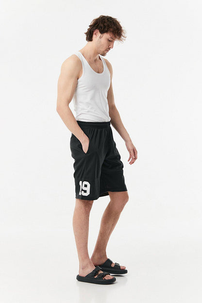 Printed Basketball Shorts