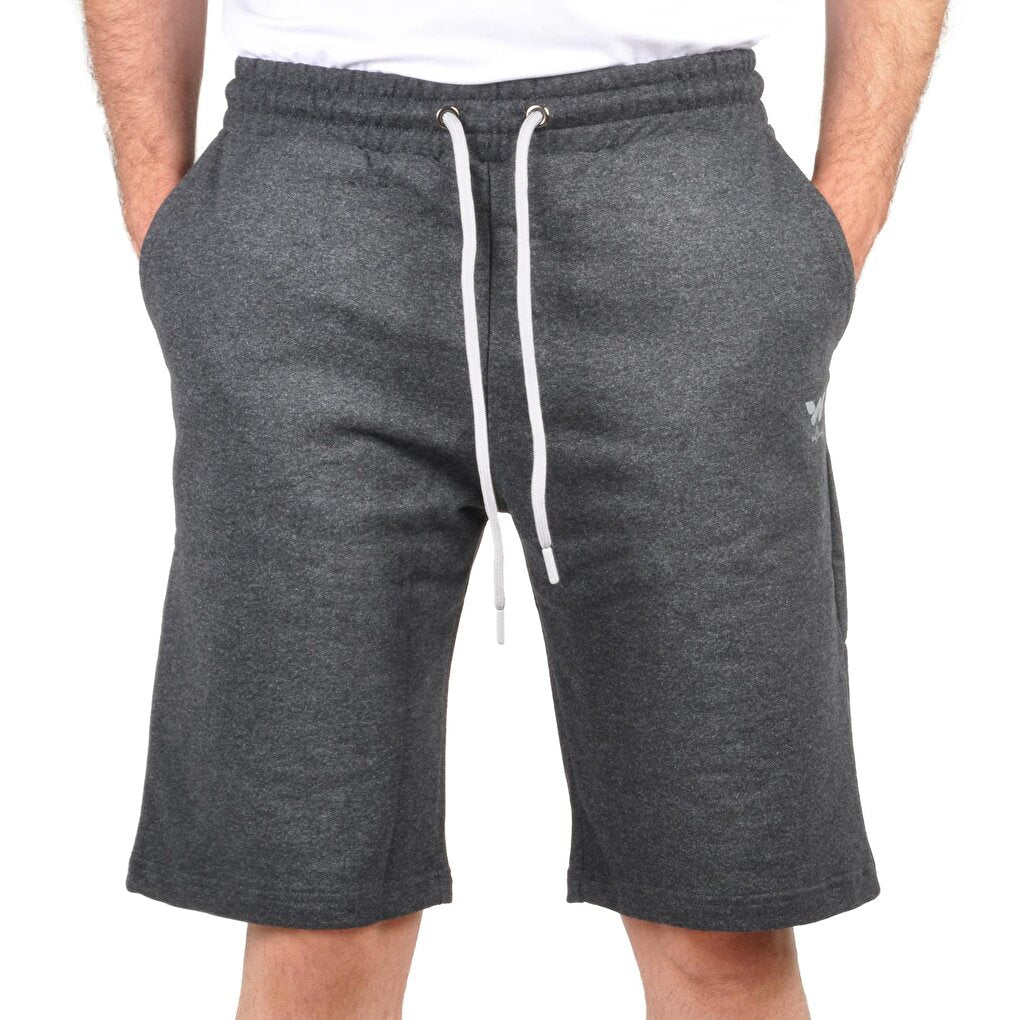 W-003 Anthracite Men's Cotton-Polyester Regular Fit Long Shorts