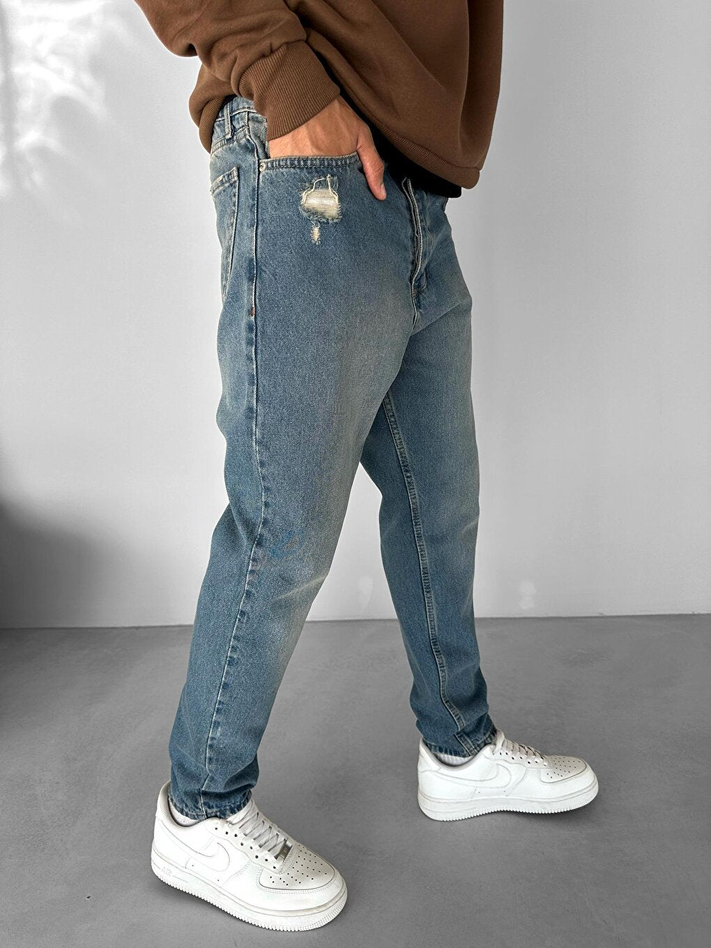 Regular Fit Jean Trousers Blue