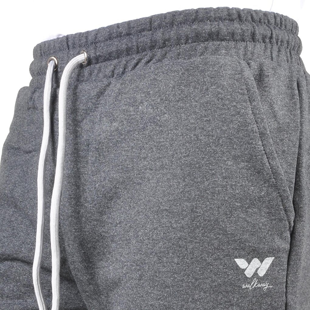 W-003 Anthracite Men's Cotton-Polyester Regular Fit Long Shorts