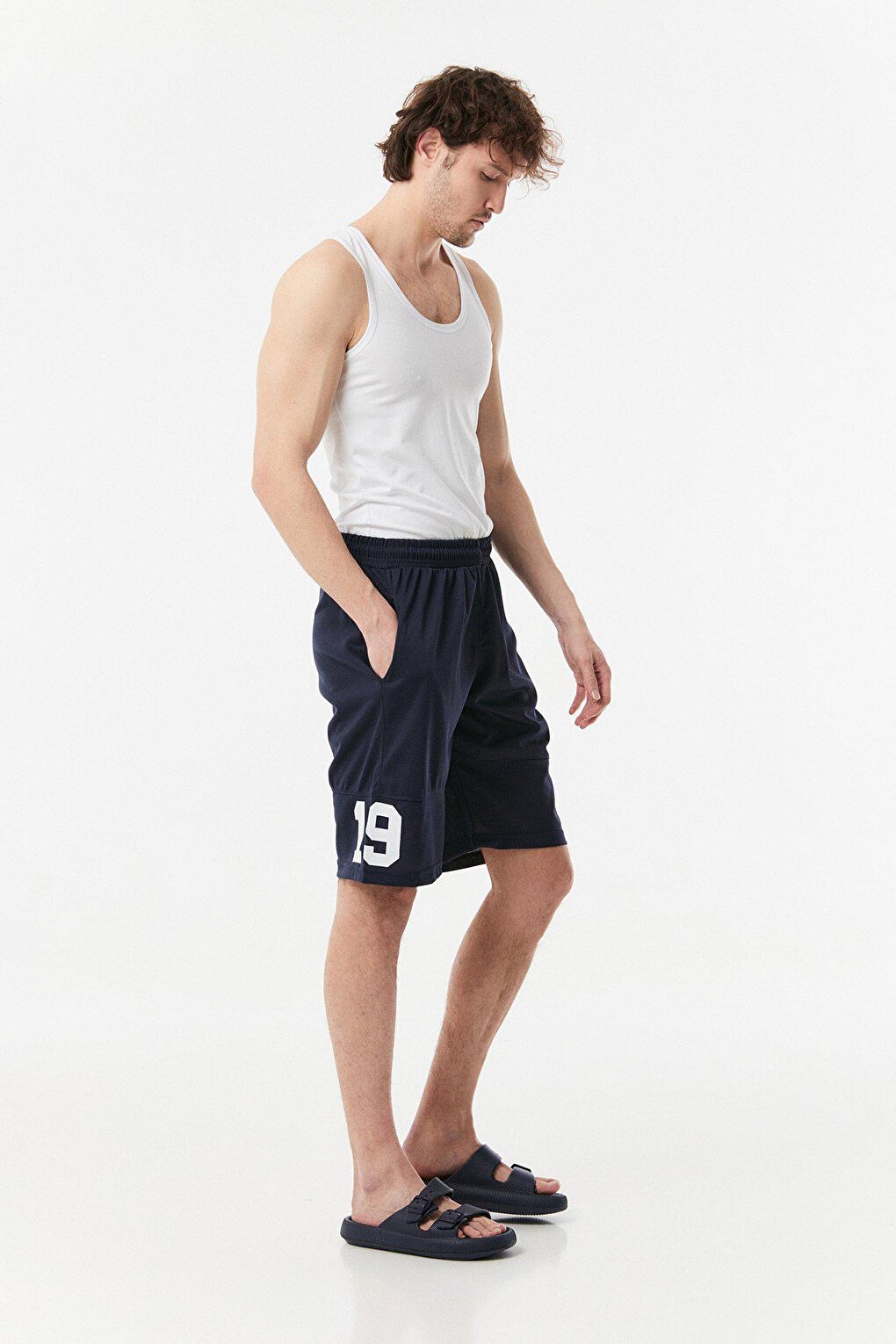 Printed Basketball Shorts