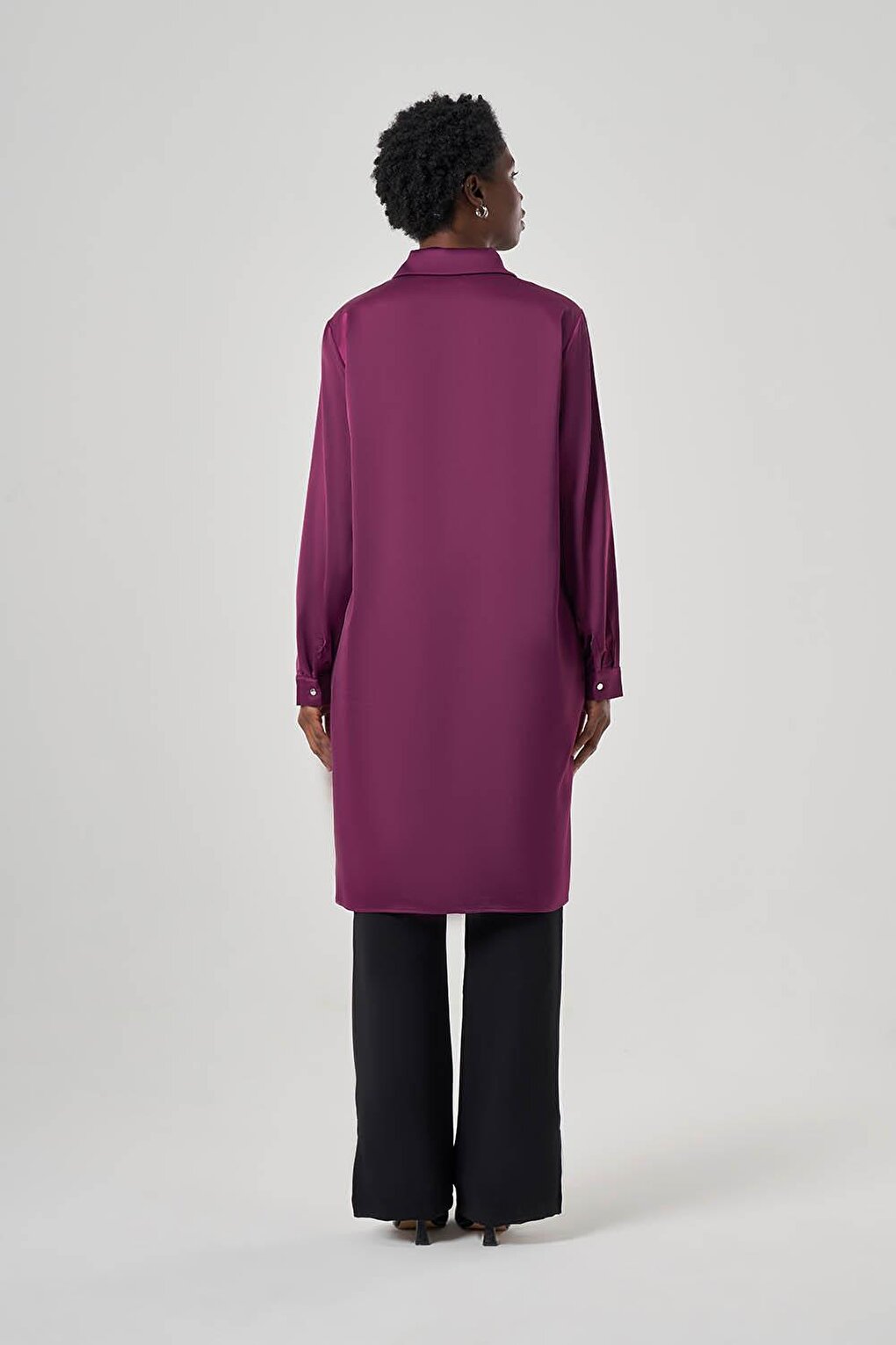 Signorita Long Purple Tunic