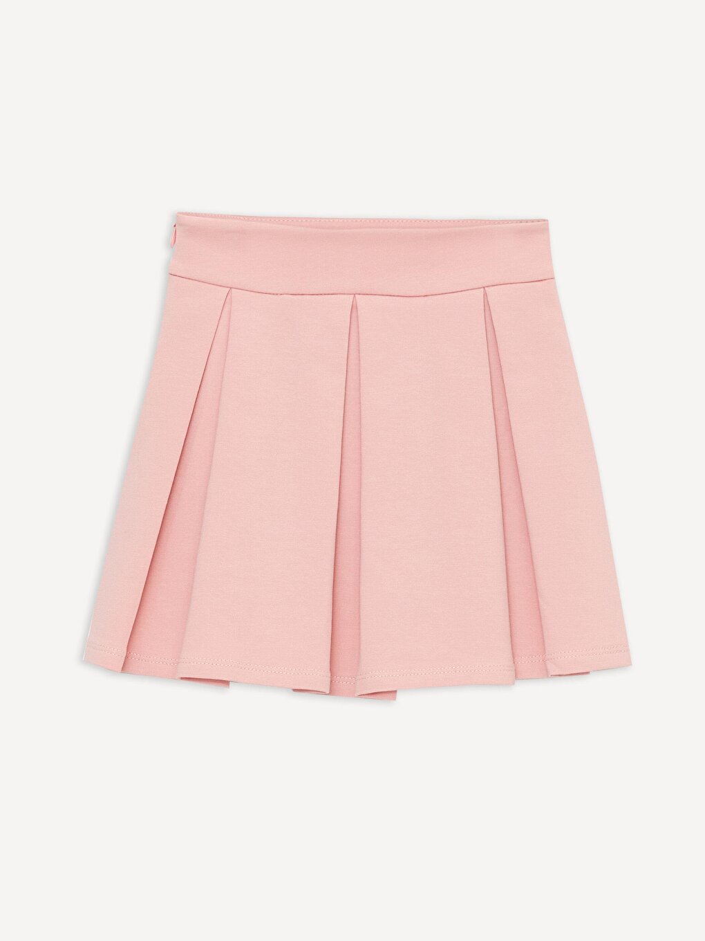 Girl's Pleated Zipper Skirt