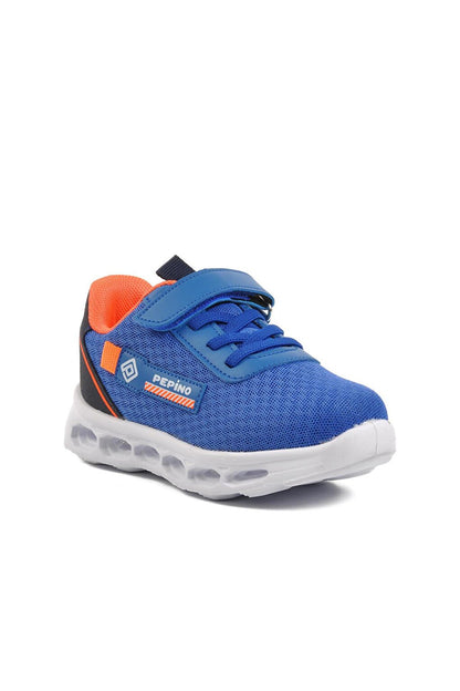 1213-P Saks-Phosphorus Orange Children's Sports Shoes