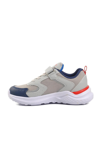 1425-F Ice-Navy Blue-Red Children's Sports Shoes