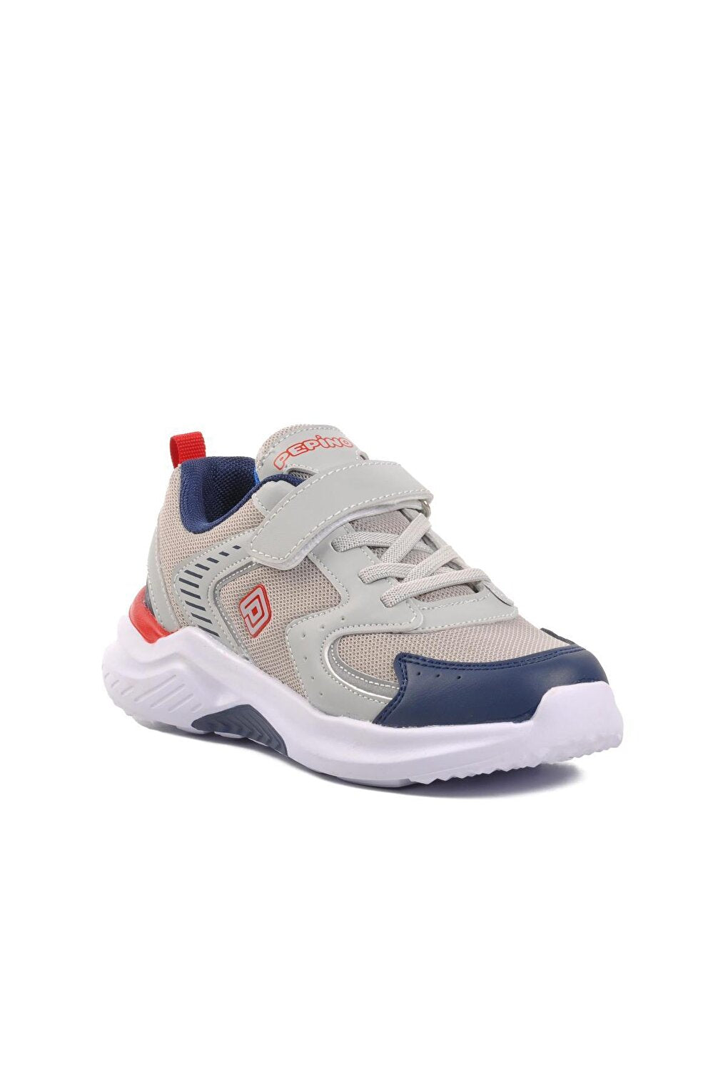 1425-F Ice-Navy Blue-Red Children's Sports Shoes