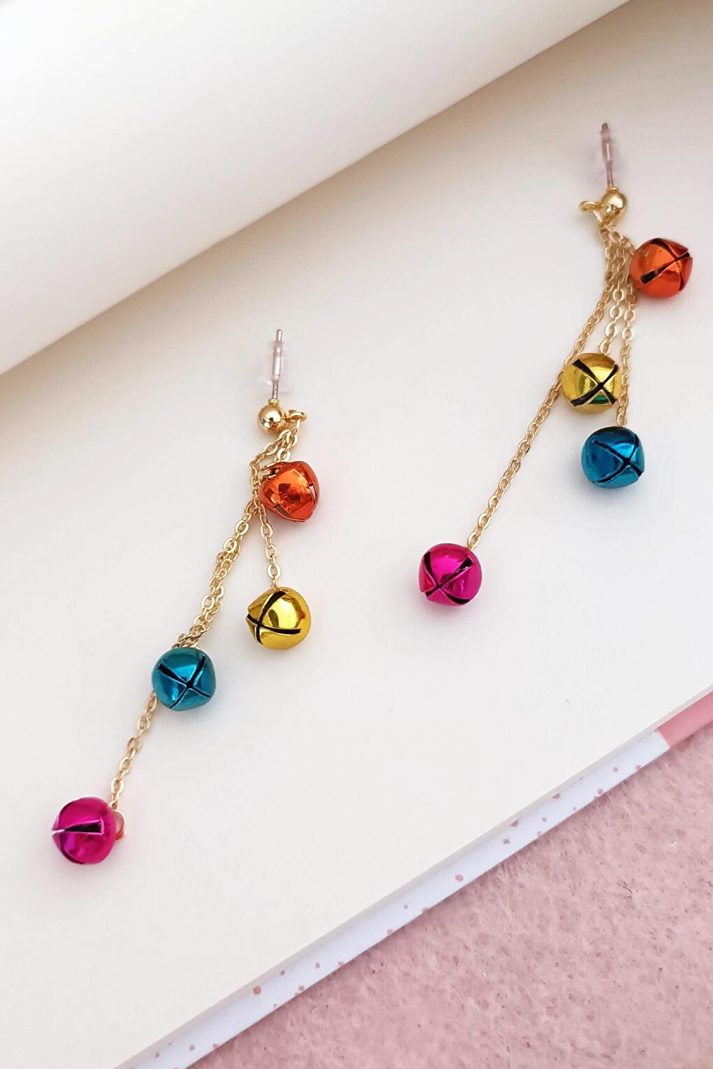 Christmas Rattle Earring