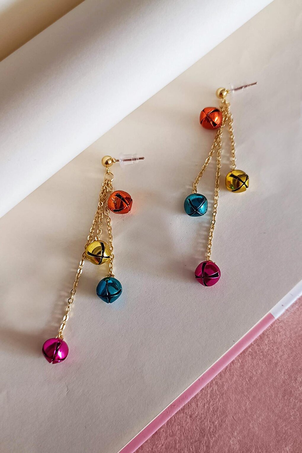 Christmas Rattle Earring