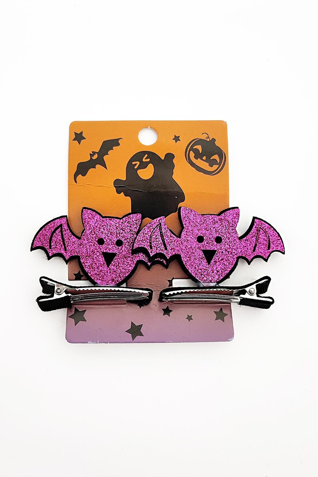 Halloween Halloween Pink Bat Vertical Buckle Set of 2