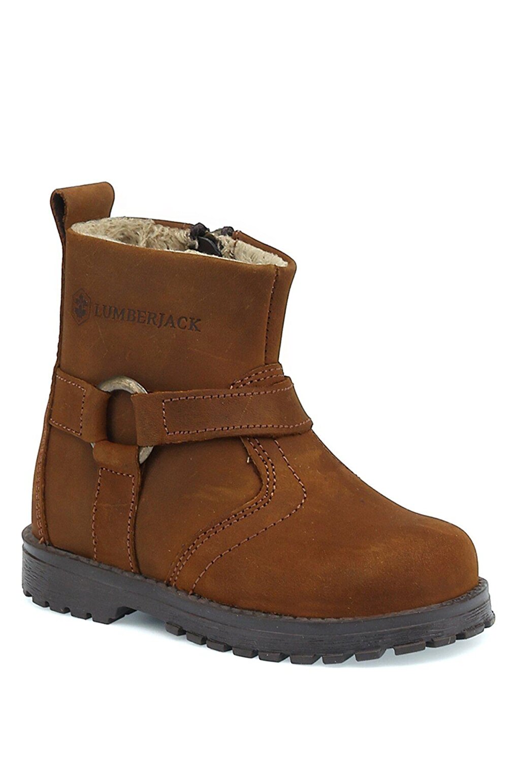 LAST 1PR Cinnamon Boy Biker Boots