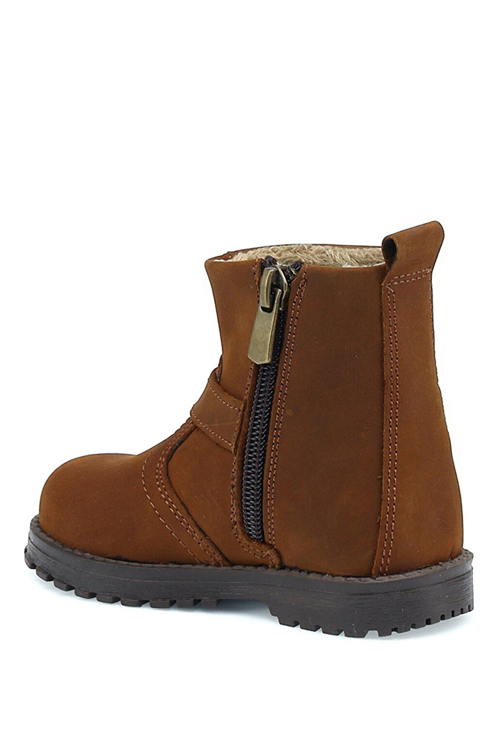 LAST 1PR Cinnamon Boy Biker Boots