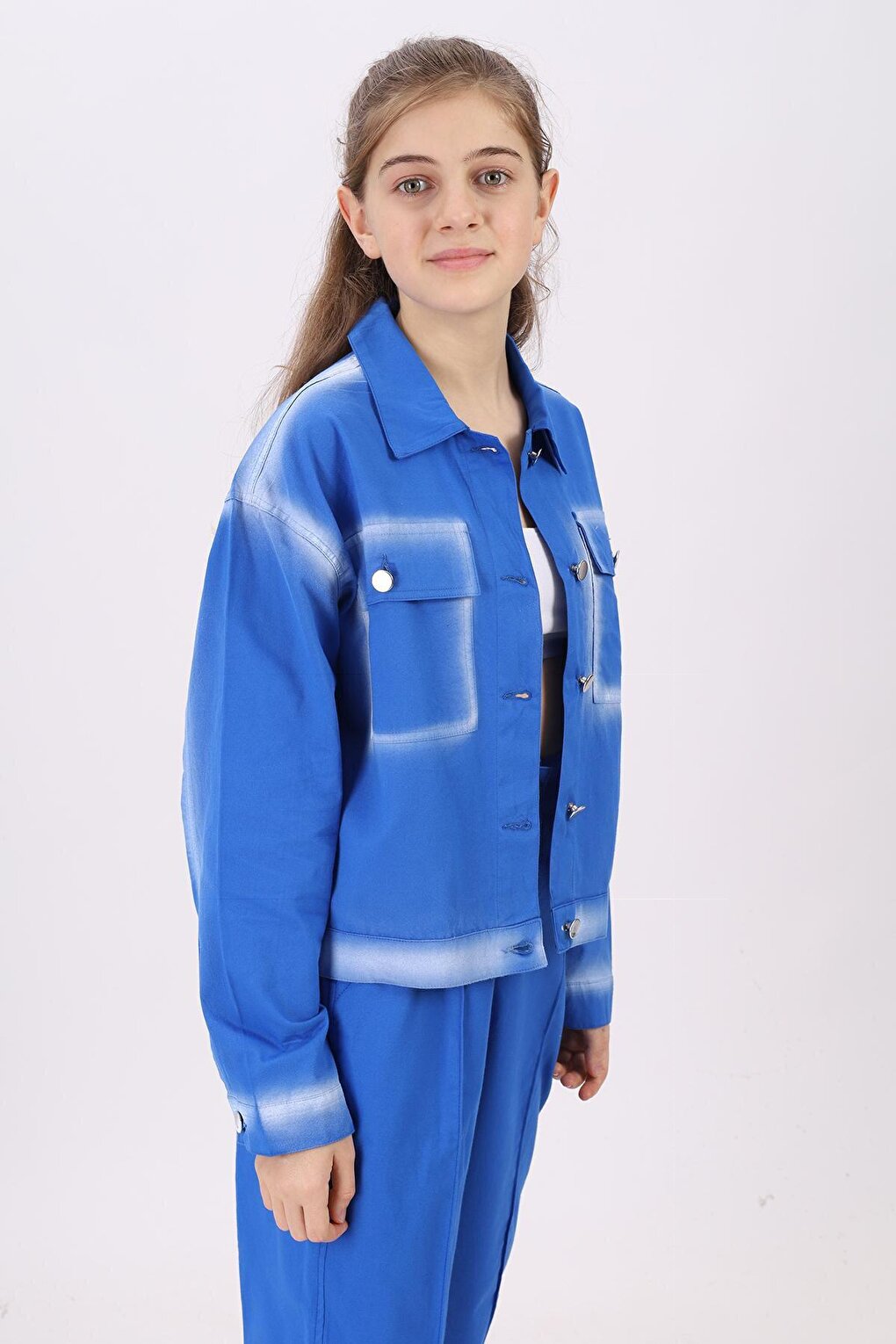 Girl's Gabardine Jacket LX 197