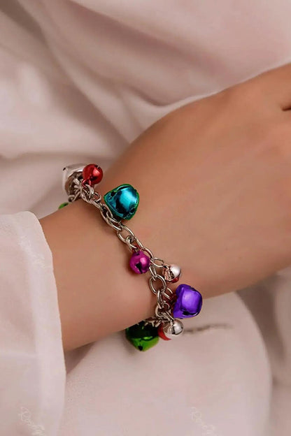 Colorful New Year's Rattle Bracelet