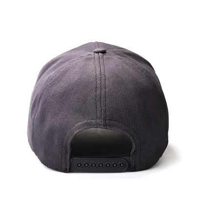 V1 Baseball See You Later Never - Unisex Gray Cap with 3 Code Logo