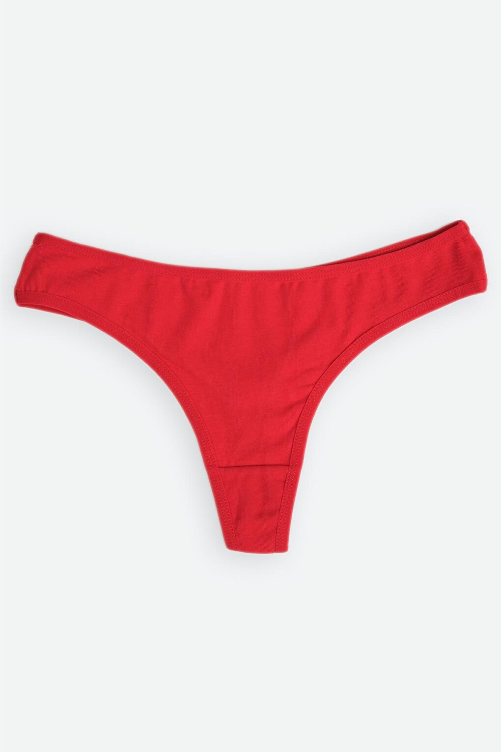 Ecru Santa Claus Walking Stick 3-Piece Cookie Thong Panties