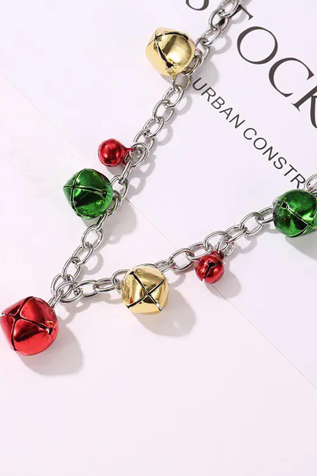 Colorful Christmas Rattle Necklace