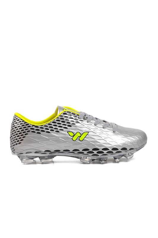 Victor-G Silver Laced Unisex Cleats