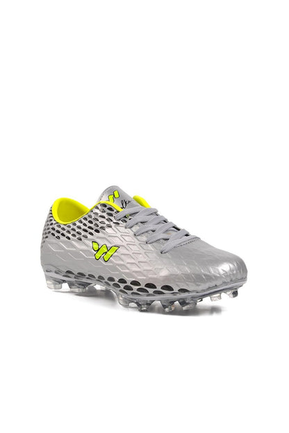 Victor-G Silver Laced Unisex Cleats